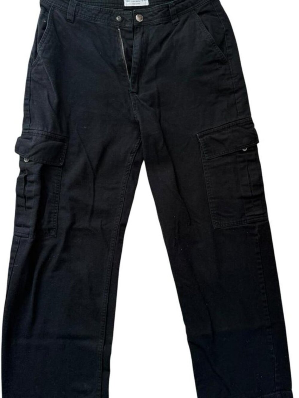 Cotton On black utility cargo pants size 10